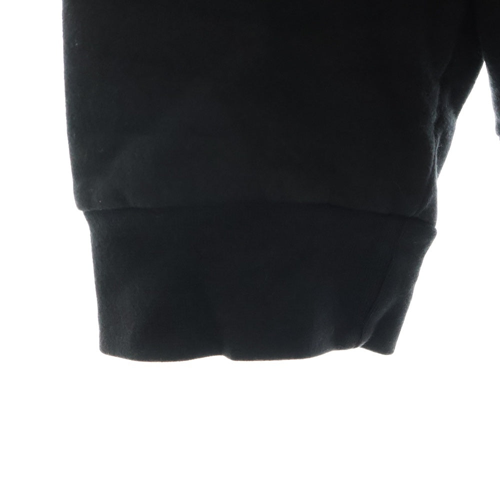 CHROME HEARTS(クロムハーツ) HORSESHOE PULLOVER HOODIE ホースシュープリント アームフローラル スウェットプルオーバーパーカー ブラック