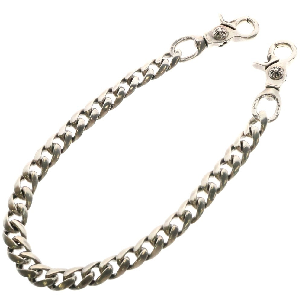 CHROME HEARTS(クロムハーツ) CLASSIC LONG-T/2クリップロングクラシック ウォレットチェーン シルバー BCA066