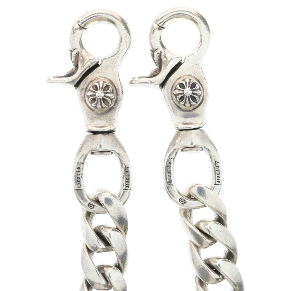 CHROME HEARTS(クロムハーツ) CLASSIC LONG-T/2クリップロングクラシック ウォレットチェーン シルバー BCA066