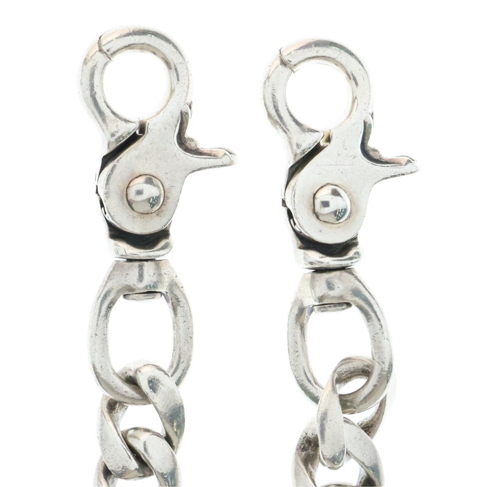 CHROME HEARTS(クロムハーツ) CLASSIC LONG-T/2クリップロングクラシック ウォレットチェーン シルバー BCA066