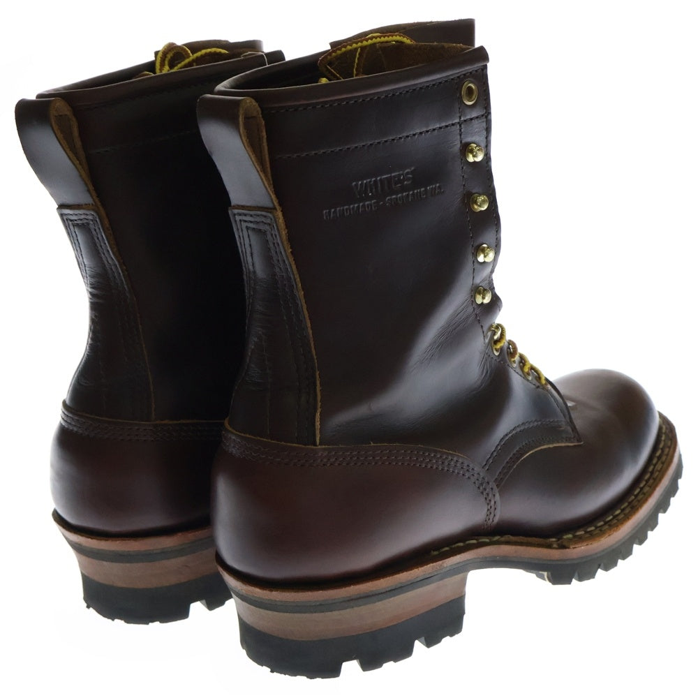 WHITE'S BOOTS(ホワイツブーツ) SMOKEJUMPER 8 スモークジャンパー コンバットブーツ ブラウン 375-V