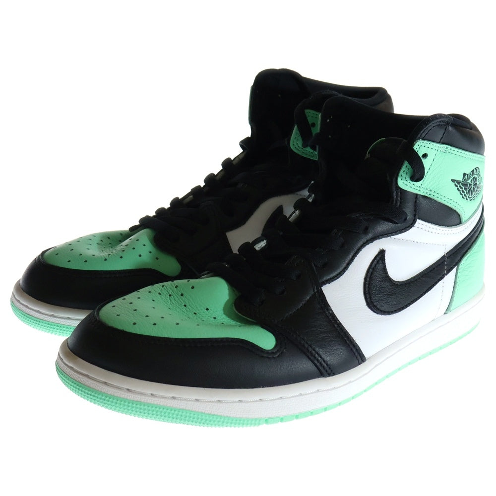 NIKE(ナイキ) Air Jordan 1 High OG Green Glow エアジョーダン1 ハイ OG グリーングロー ハイカットスニーカー グリーン/ホワイト DZ5485-130 US11/29cm