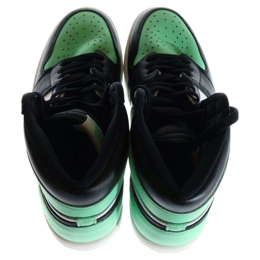 NIKE(ナイキ) Air Jordan 1 High OG Green Glow エアジョーダン1 ハイ OG グリーングロー ハイカットスニーカー グリーン/ホワイト DZ5485-130 US11/29cm