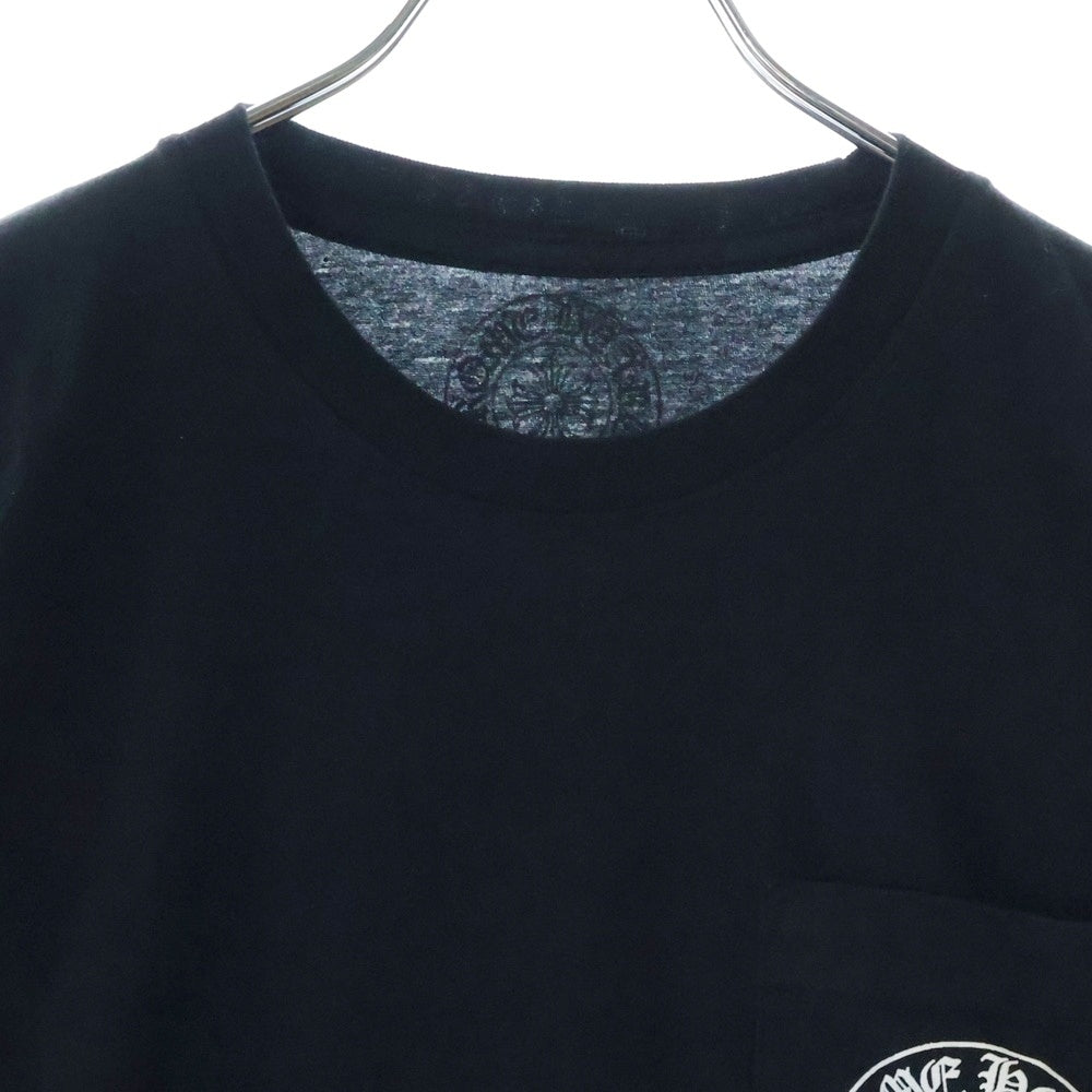 CHROME HEARTS(クロムハーツ) Horseshoe S/S Tee ホースシューロゴ半袖Tシャツ ブラック