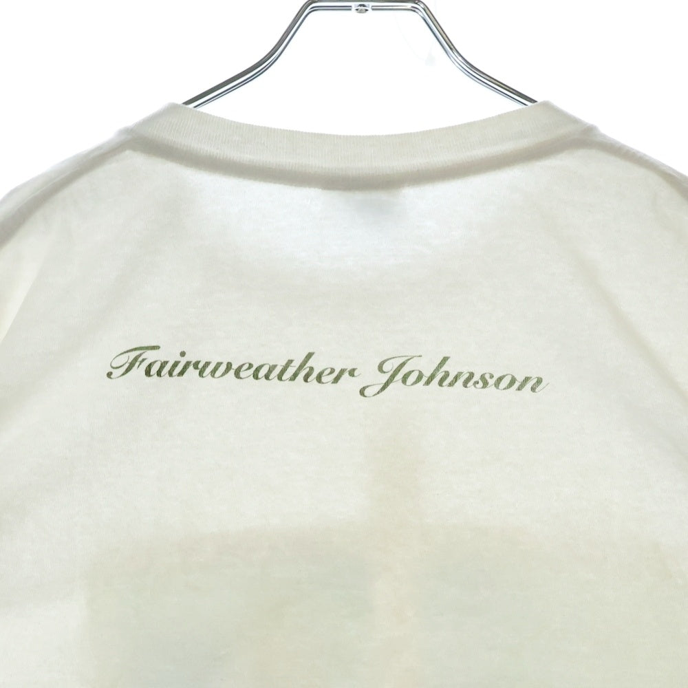 VINTAGE(ヴィンテージ) 90s HOOTIE & THE BLOWFISH FAIRWEATHER JOHNSON TEE フーティーアンドザブロウフィッシュ プリント Tシャツ 半袖カットソー ホワイト
