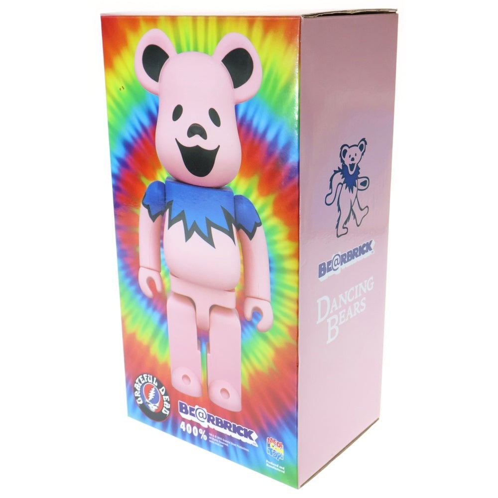 MEDICOM TOY(メディコムトイ) Grateful Dead Dancing Bears BE@RBRICK 400% グレイトフルデット ベアブリック フィギュア ピンク