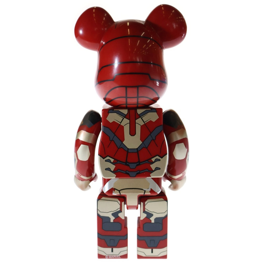 MEDICOM TOY(メディコムトイ) IRON MAN MARK XLII BE@RBRICK アイアンマン マーク42 ベアブリック フィギュア レッド