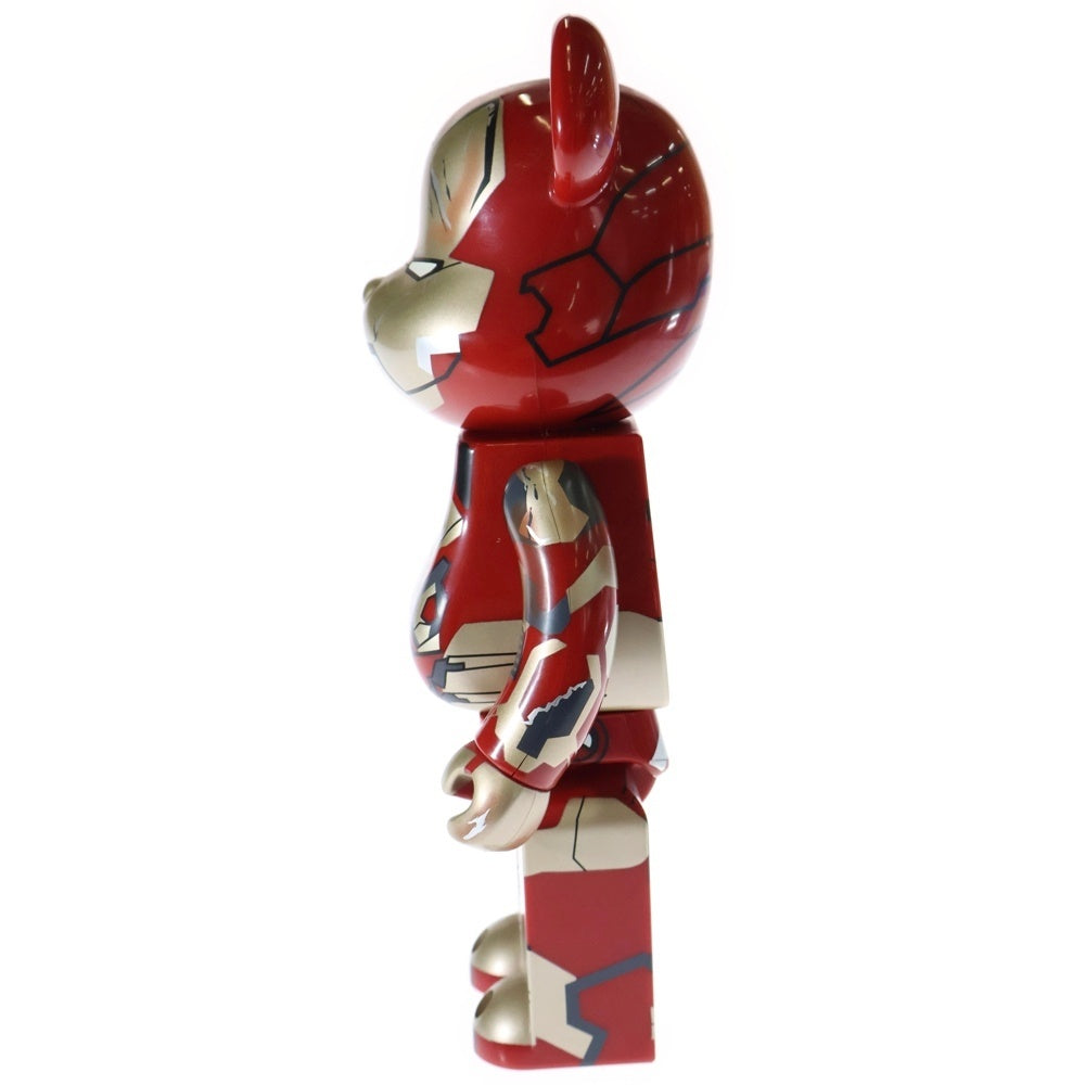MEDICOM TOY(メディコムトイ) IRON MAN MARK XLII BE@RBRICK アイアンマン マーク42 ベアブリック フィギュア レッド