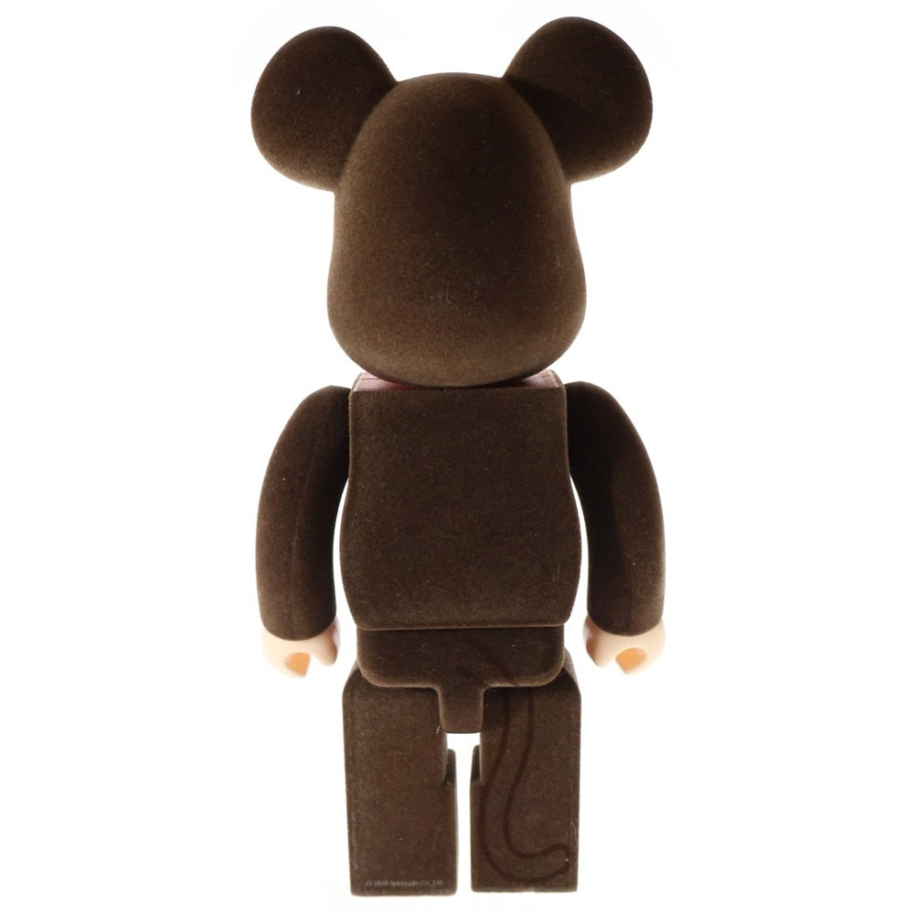 MEDICOM TOY(メディコムトイ) Monchhichi BE@RBRICK 400%&100% モンチッチ ベアブリック フィギュア ブラウン