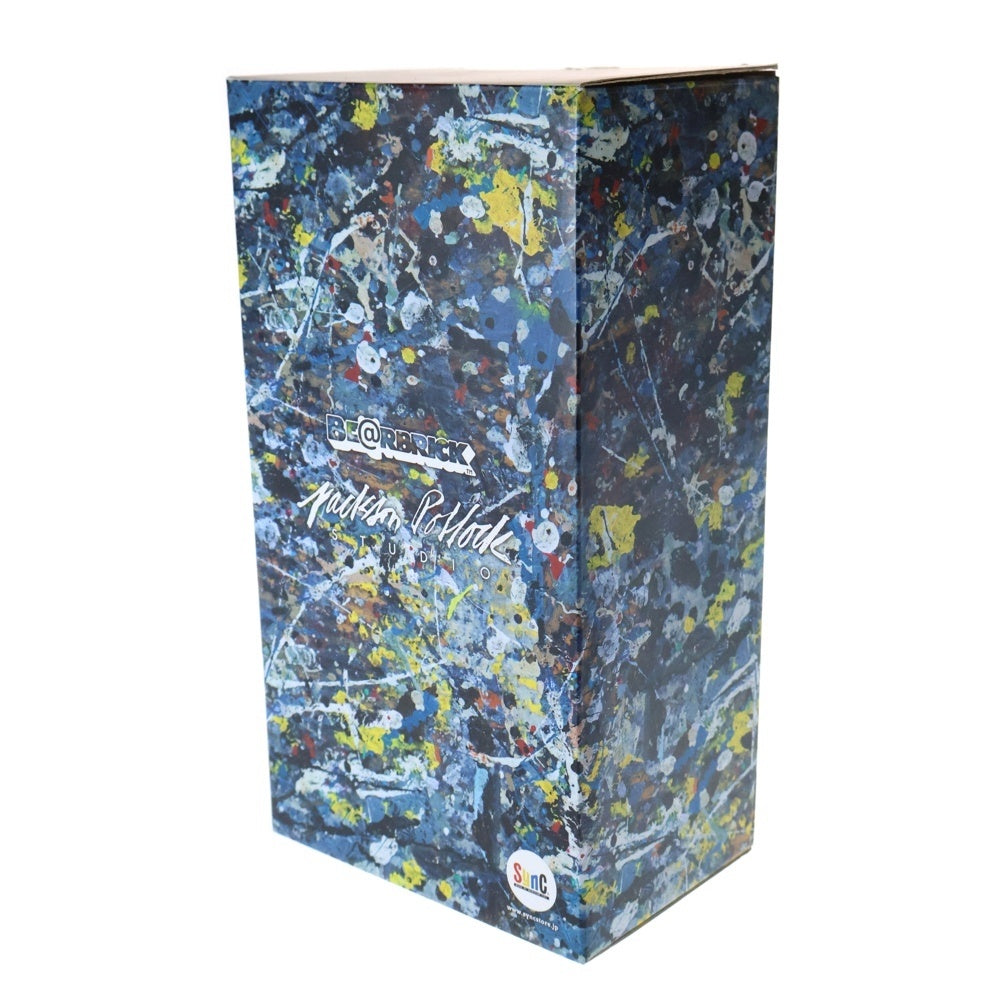 MEDICOM TOY(メディコムトイ) Jackson Pollock Studio BE@RBRICK 400% ジャクソンポロック ベアブリック フィギュア マルチ