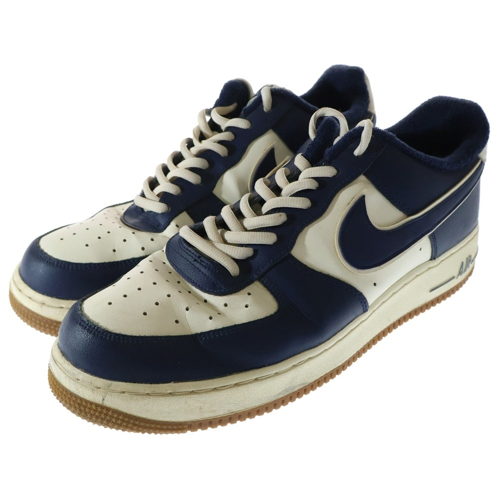 NIKE(ナイキ) Air Force 1 Low College Pack エアフォース1 ロー カレッジパック ローカットスニーカー DQ7659-101 ホワイト/ブルー US12/30cm