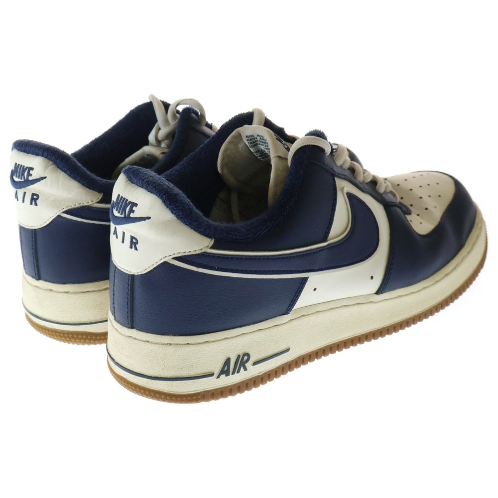 NIKE(ナイキ) Air Force 1 Low College Pack エアフォース1 ロー カレッジパック ローカットスニーカー DQ7659-101 ホワイト/ブルー US12/30cm