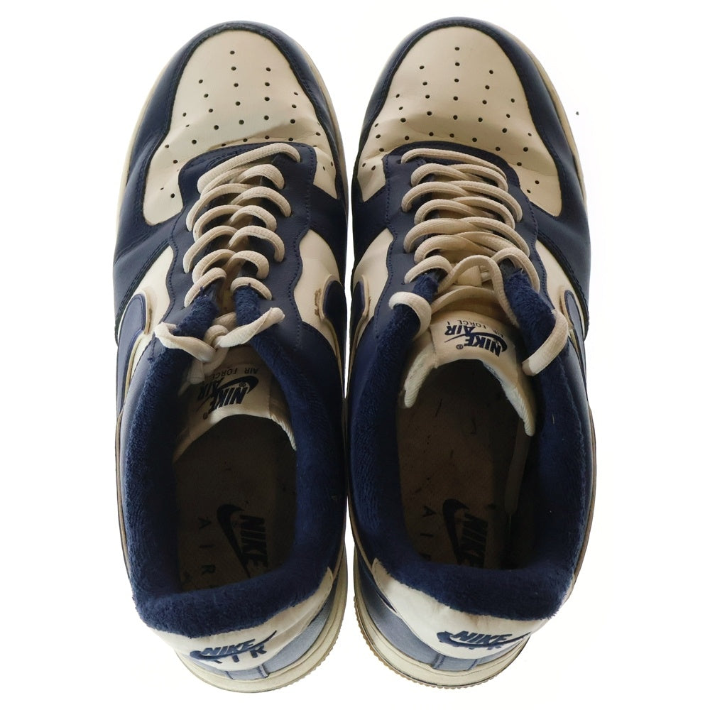 NIKE(ナイキ) Air Force 1 Low College Pack エアフォース1 ロー カレッジパック ローカットスニーカー DQ7659-101 ホワイト/ブルー US12/30cm