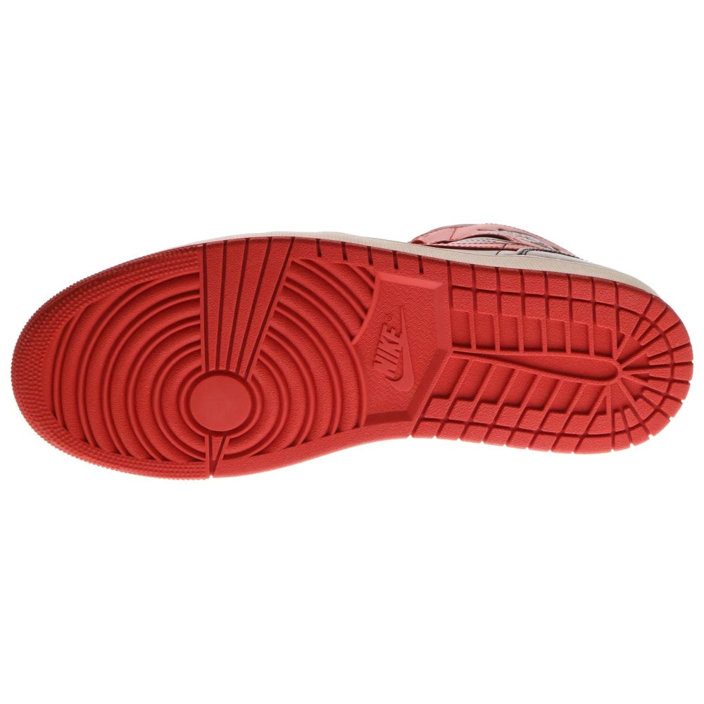 NIKE(ナイキ) AIR JORDAN 1 MID BRED TOE エアジョーダン1 ブレッドトゥ ミッドカットスニーカー ブラック/レッド US12/30cm DQ8426-060