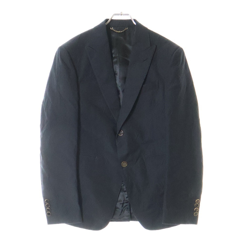 LOUIS VUITTON(ルイヴィトン) 19SS MONOGRAM EMBOS JACKET モノグラムエンボス 2Bシングル テーラードジャケット ブラック RM191 LIO HGJ61E