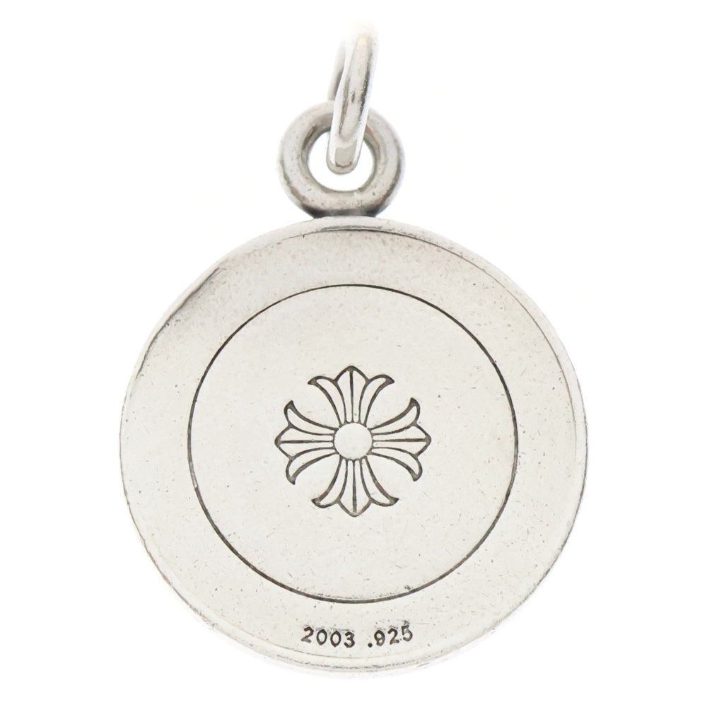 CHROME HEARTS(クロムハーツ) CHRM ANGL MDL エンジェルメダルチャーム 5Pアフターダイヤ ペンダントトップ シルバー