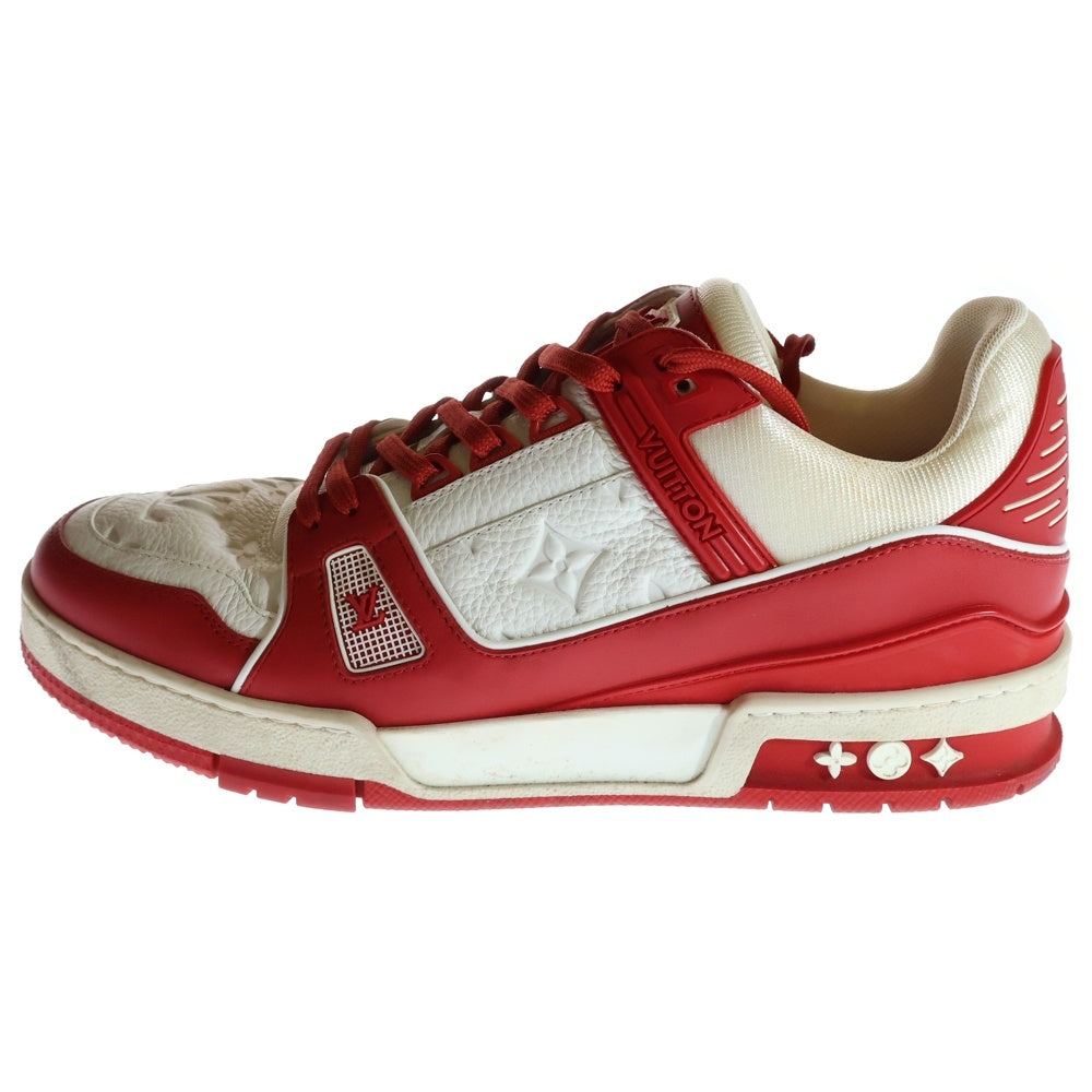 LOUIS VUITTON(ルイヴィトン) 21SS×U2ボノ LVトレーナー プロダクトレッド 1A8PJW RED ローカットスニーカー Virgil Abloh レッド