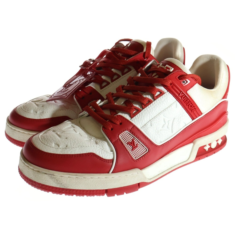 LOUIS VUITTON(ルイヴィトン) 21SS×U2ボノ LVトレーナー プロダクトレッド 1A8PJW RED ローカットスニーカー Virgil Abloh レッド