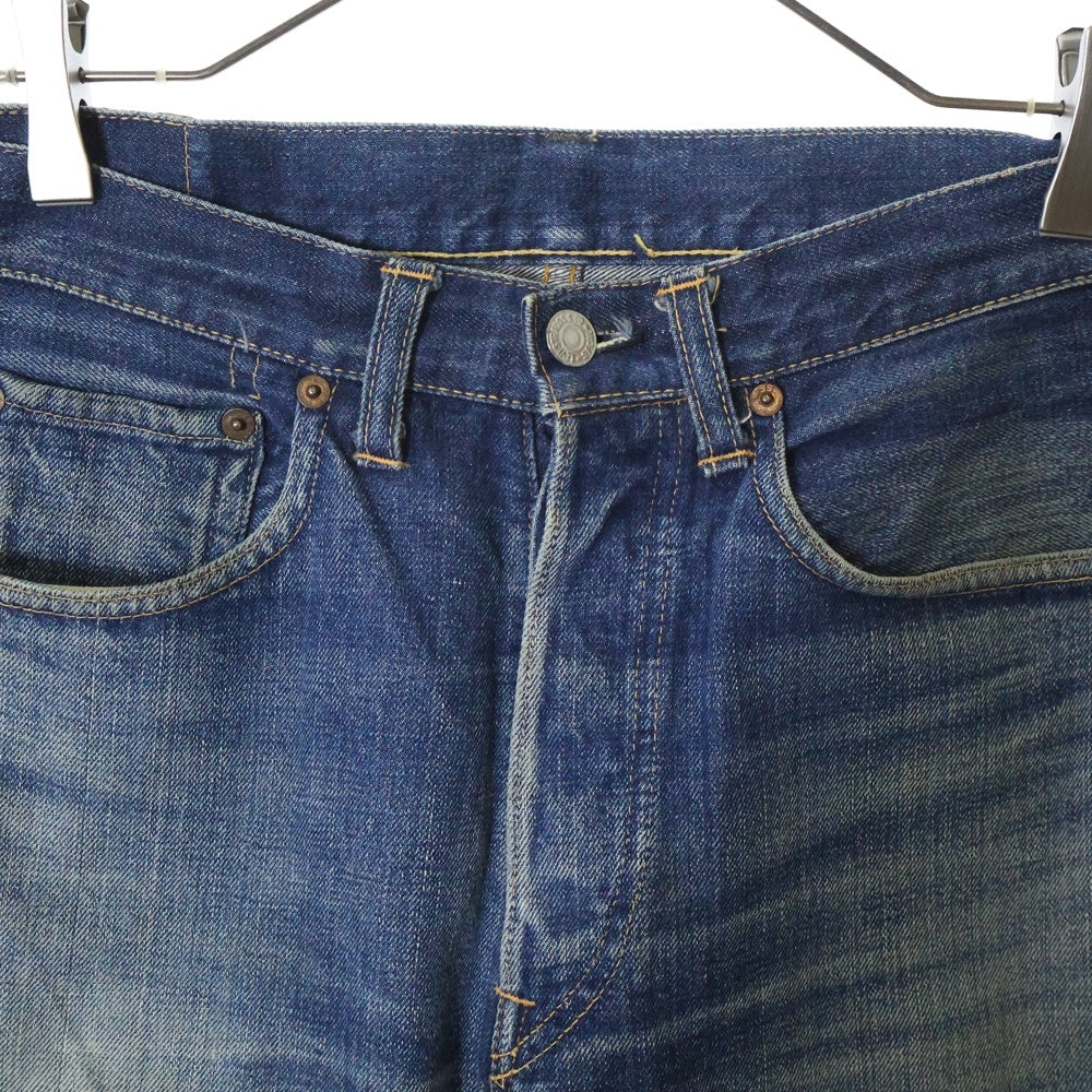 Levi's(リーバイス) 60s VINTAGE 501 BIEG前期 デニムパンツ インディゴ ボタン裏4 両面均等V Vステッチ 足長R