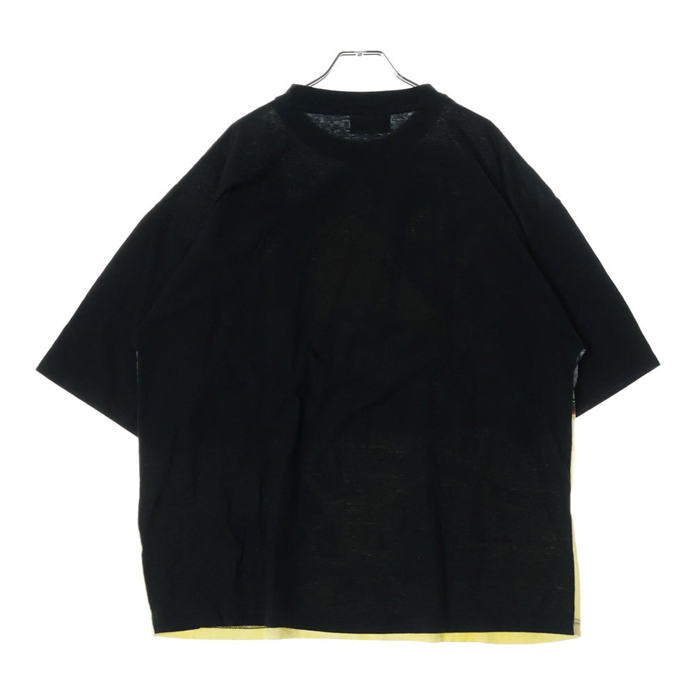 VINTAGE(ヴィンテージ) ELVIS PRESLEY RE ROCK BAGNE エルヴィスプレスリー プリント クルーネック半袖カットソー ブラック