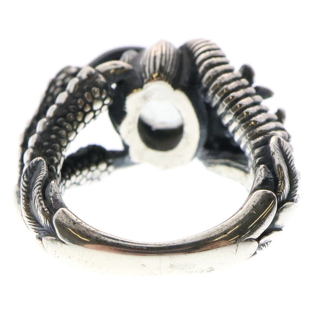 Bloody Mary(ブラッディマリー) Rise Ring ストーン付き クロウリング シルバー