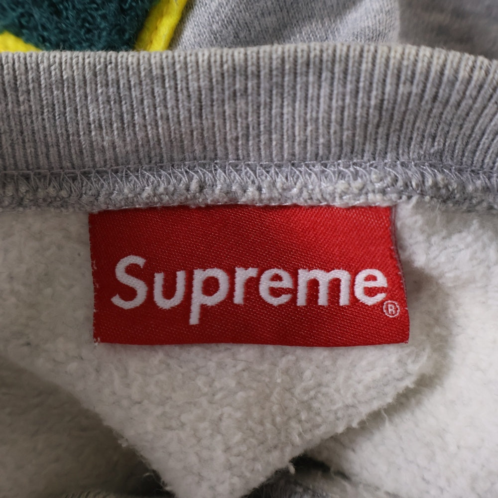 SUPREME(シュプリーム) 20AW Big Arc Crewneck Heather ビッグアークロゴ クルーネックスウェットトレーナー グレー
