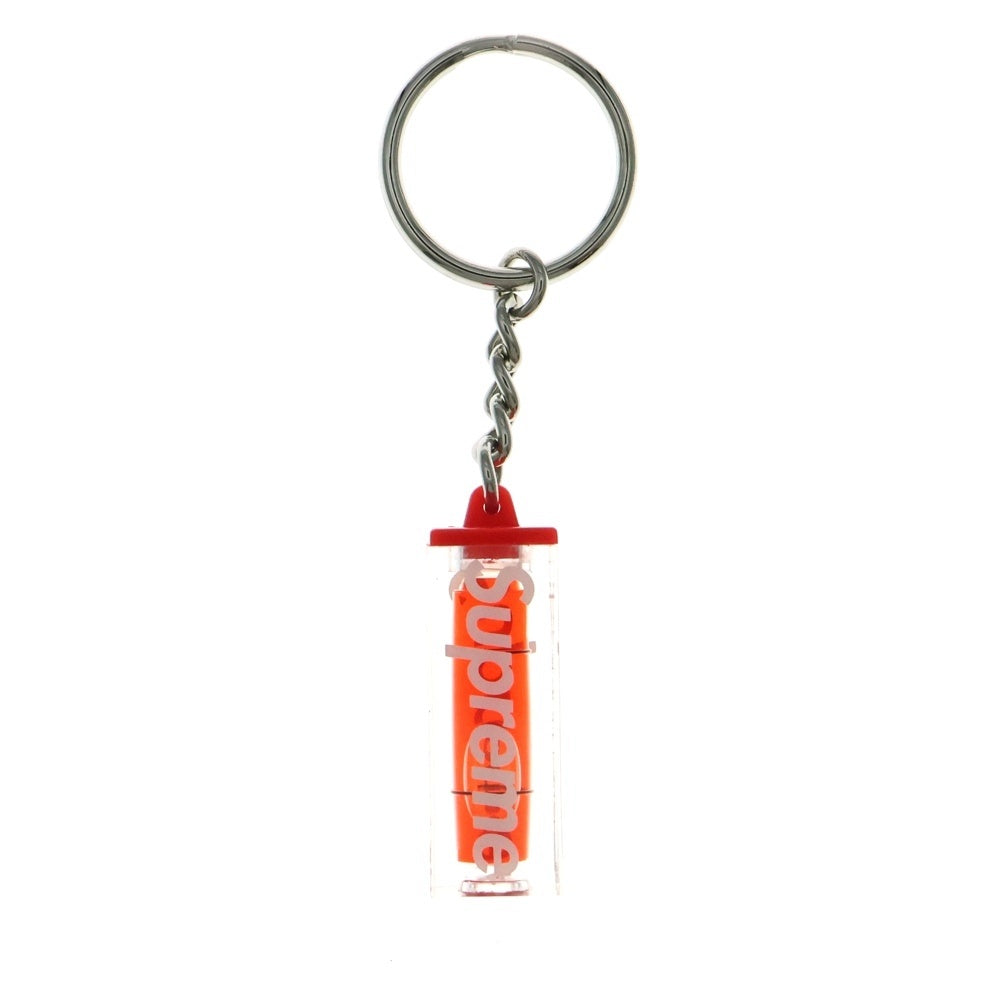 SUPREME(シュプリーム) 18AW 水平器 キーホルダー レッド
