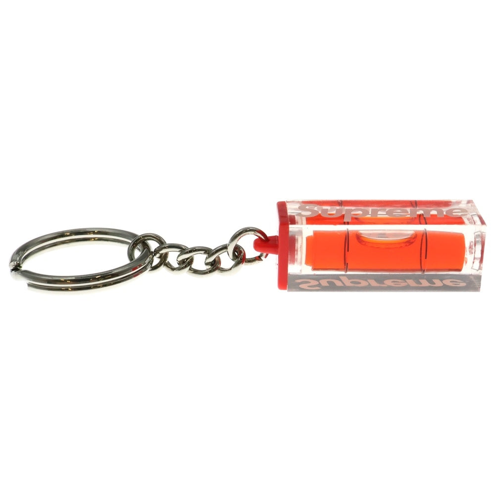 SUPREME(シュプリーム) 18AW 水平器 キーホルダー レッド