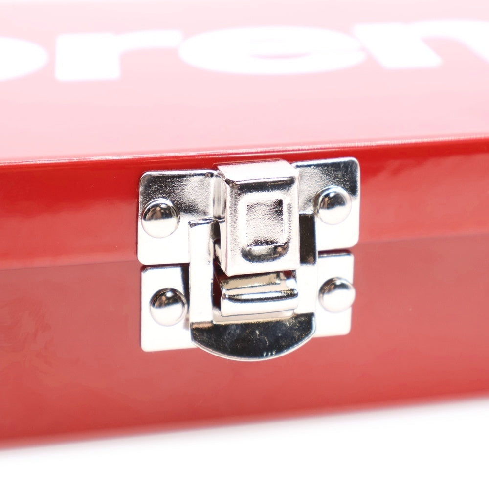 SUPREME(シュプリーム) Large Metal Storage Box ラージメタル ストレージボックス レッド
