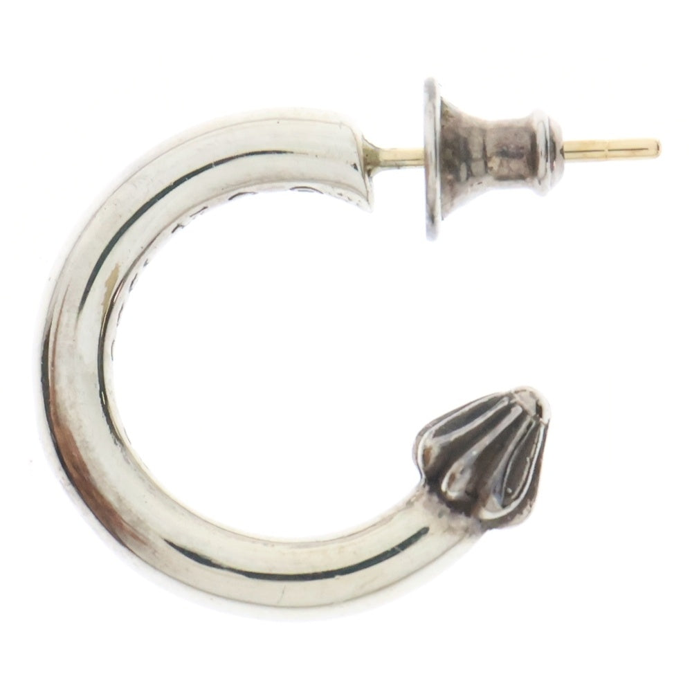 CHROME HEARTS(クロムハーツ) HOOP PLAIN プレーン フープピアス シルバー BCA101