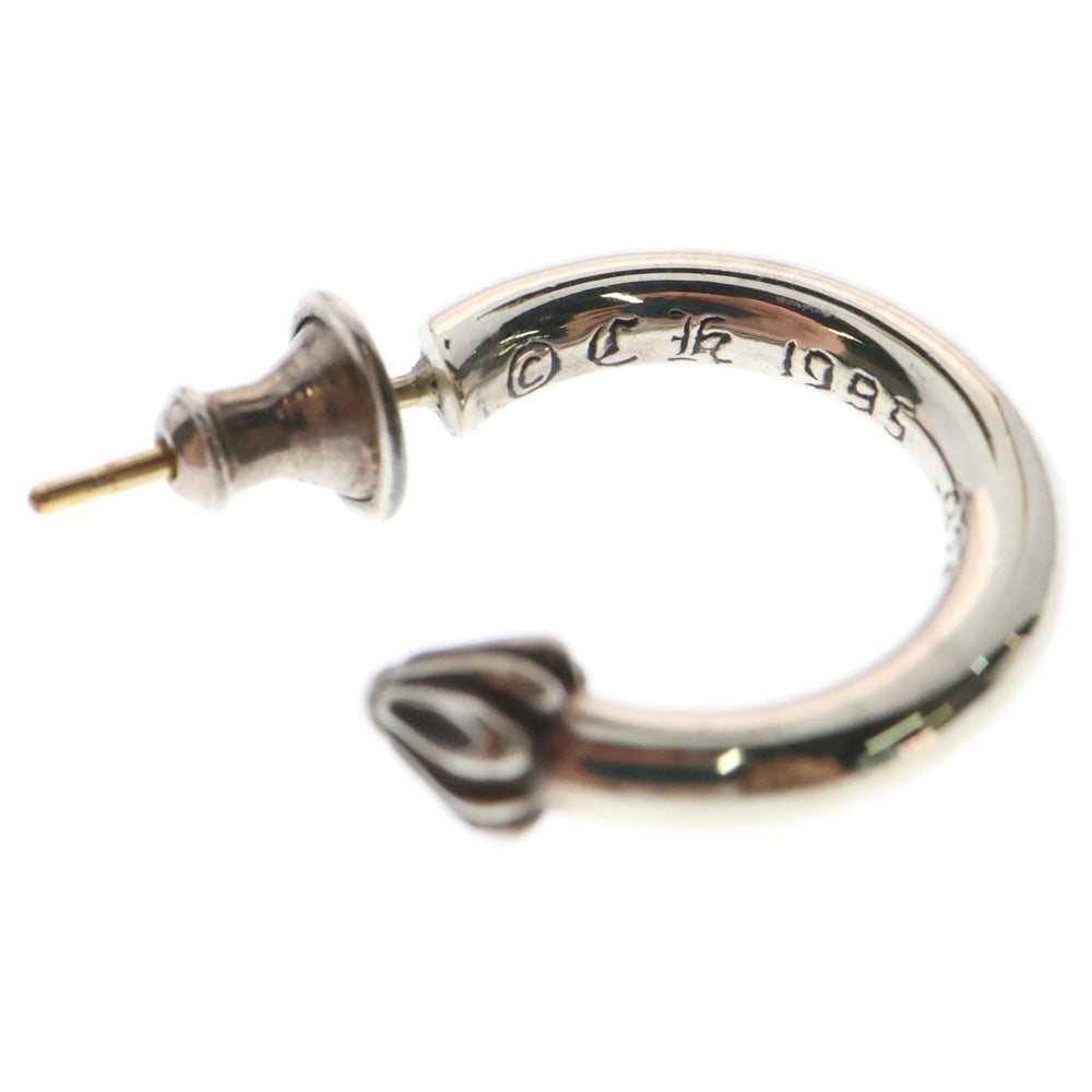 CHROME HEARTS(クロムハーツ) HOOP PLAIN プレーン フープピアス シルバー BCA101