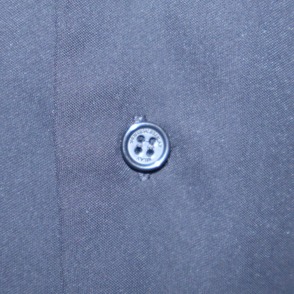 1 PIU 1 UGUALE 3 RELAX(ウノピゥウノウグァーレトレ) バックロゴ アロハ半袖シャツ ブラック USH-23028