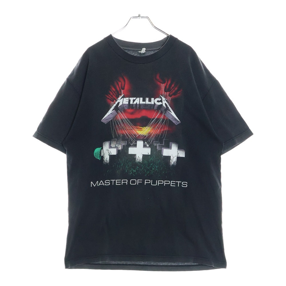 VINTAGE(ヴィンテージ) 00S VINTAGE METALLICA MASTER OF PUPPETS TEE ヴィンテージ メタリカ マスターオブパペッツ 両面プリントTシャツ 半袖クルーネックカットソー ブラック