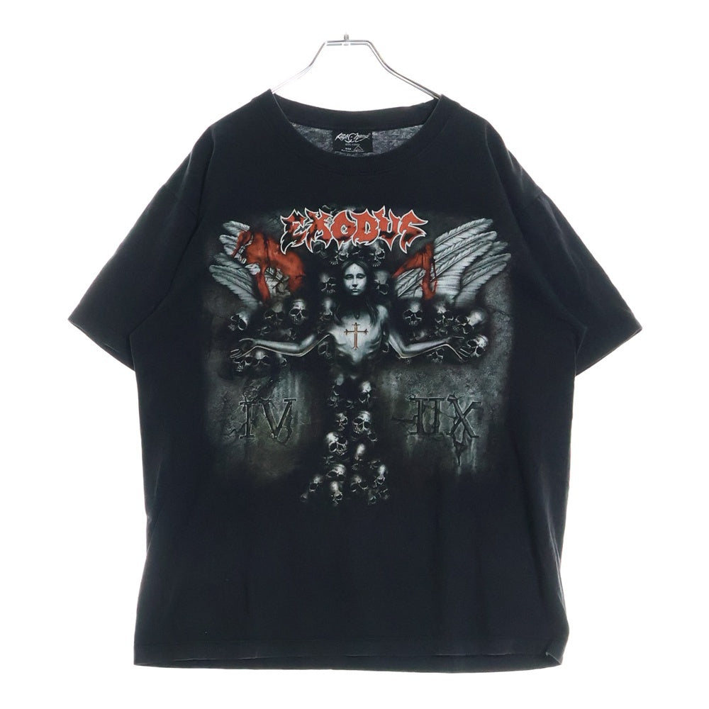 VINTAGE(ヴィンテージ) 00s EXODUS THE ATROCITY EXHIBITION エクソダス アトロシティ エキシビション 両面プリント Tシャツ 半袖 カットソー ブラック