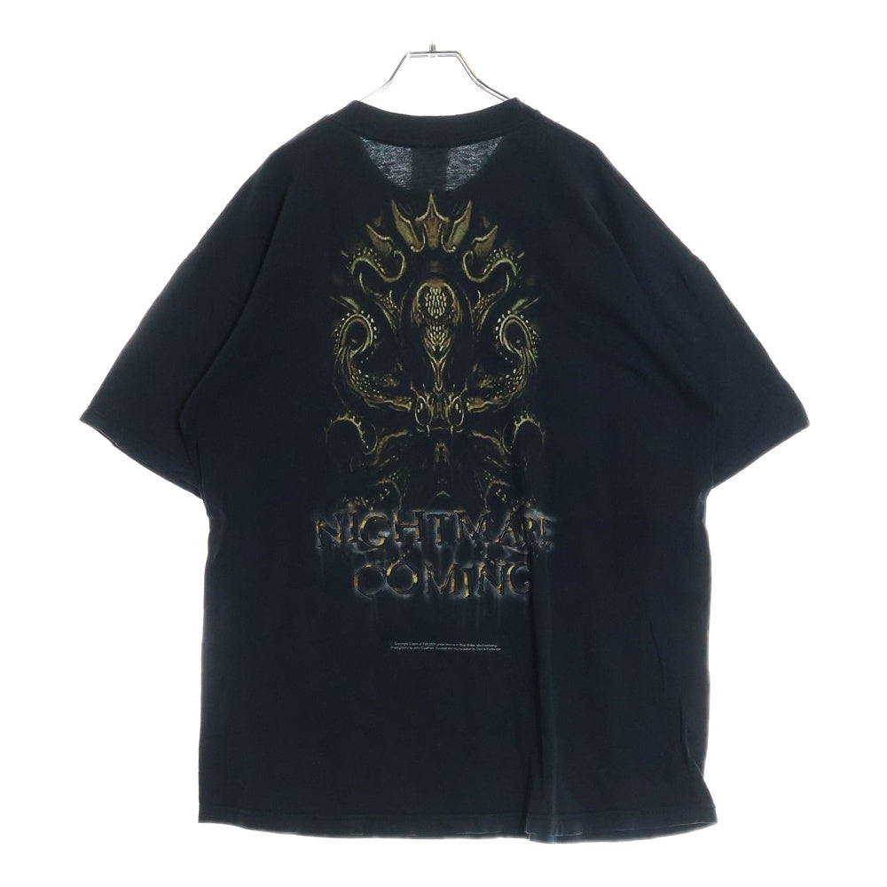 VINTAGE(ヴィンテージ) 01s CRADLE OF FILTH BITTER SUITES TO SUCCUBI クレイドルオブフィルス 両面プリント 半袖T カットソー ヴィンテージ ブラック