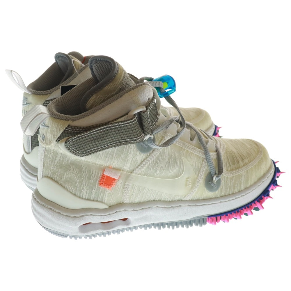 NIKE(ナイキ) ×Off-White AIR FORCE 1 MID WHITE DO6290-100 オフホワイト エアフォース1 ミッドカットスニーカー シューズ ホワイト US8.5/26.5cm