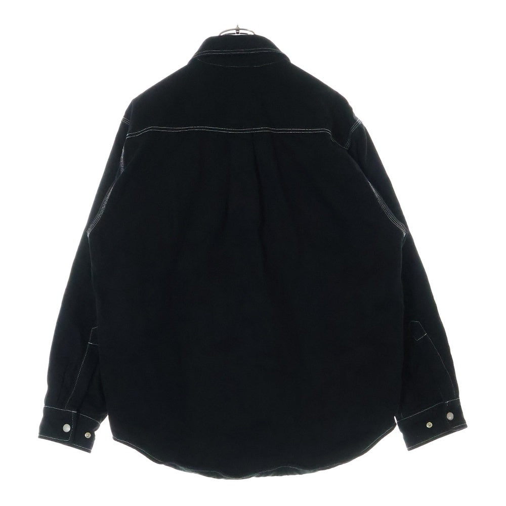 CHALLENGER(チャレンジャー) DENIM LINING SHIRT 中綿 デニムシャツ ブルゾン CLG-SH024-008 ブラック