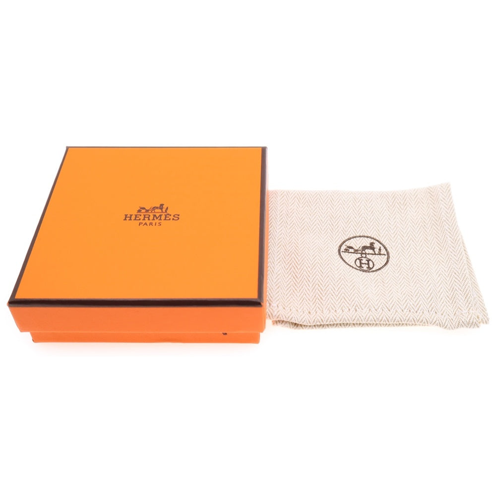 HERMES(エルメス) ミニケリー ドゥブルトゥール エトゥープ レザーブレスレット ベージュ W刻印