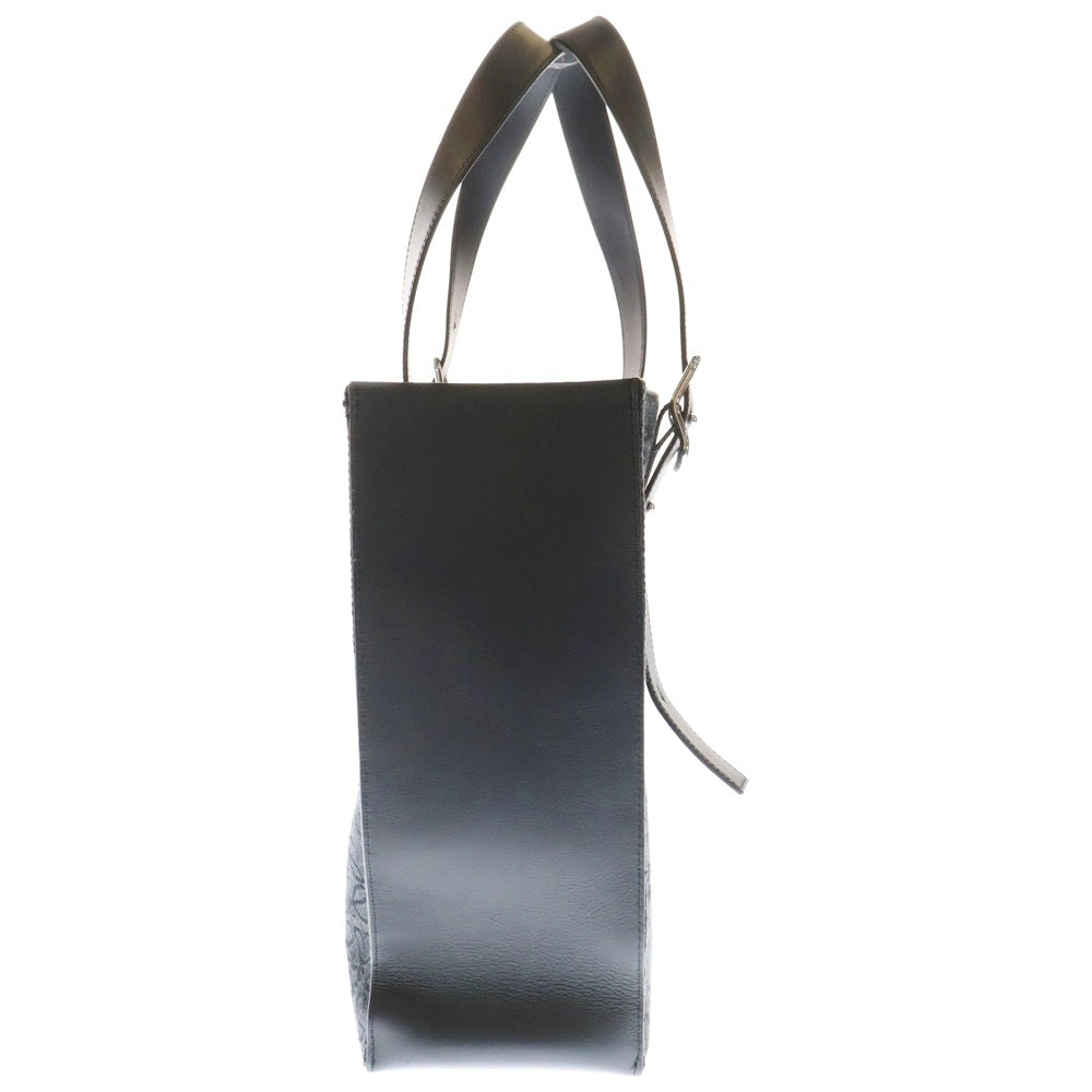 LOEWE(ロエベ) BUCKLE TOTE アナグラム キャンバスバックルトートバッグ ブラック B692L09X03