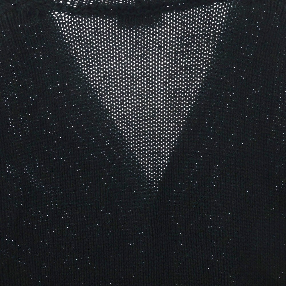 ASKYURSELF(アスクユアセルフ) Chunky Banned Knit Cardigan チャンキー ニットカーディガン ブラック