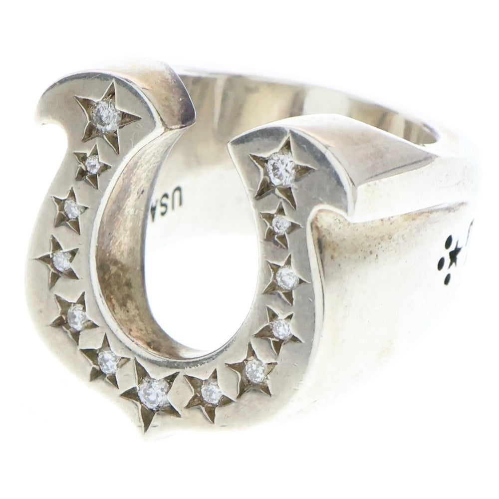 TENDERLOIN(テンダーロイン) T-H.S RING SILVER ホースシュー ダイヤリング アフターダイヤ シルバー