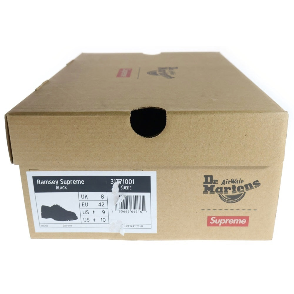 SUPREME(シュプリーム) 23AW xDr.Martens Suede Ramsey Creeper スエード ラムジー クリーパー ドレスシューズ 31771001 ブラック