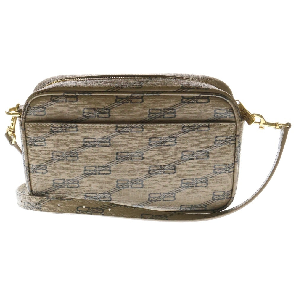 BALENCIAGA(バレンシアガ) BB モノグラム シグネチャー ミディアム カメラバッグ ショルダーバッグ ベージュ 702723