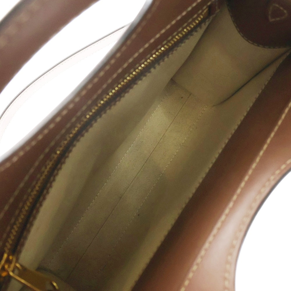 BURBERRY(バーバリー) 2WAY ホースフェリー キャンバス レザー ハンド ショルダーバッグ ベージュ レディース
