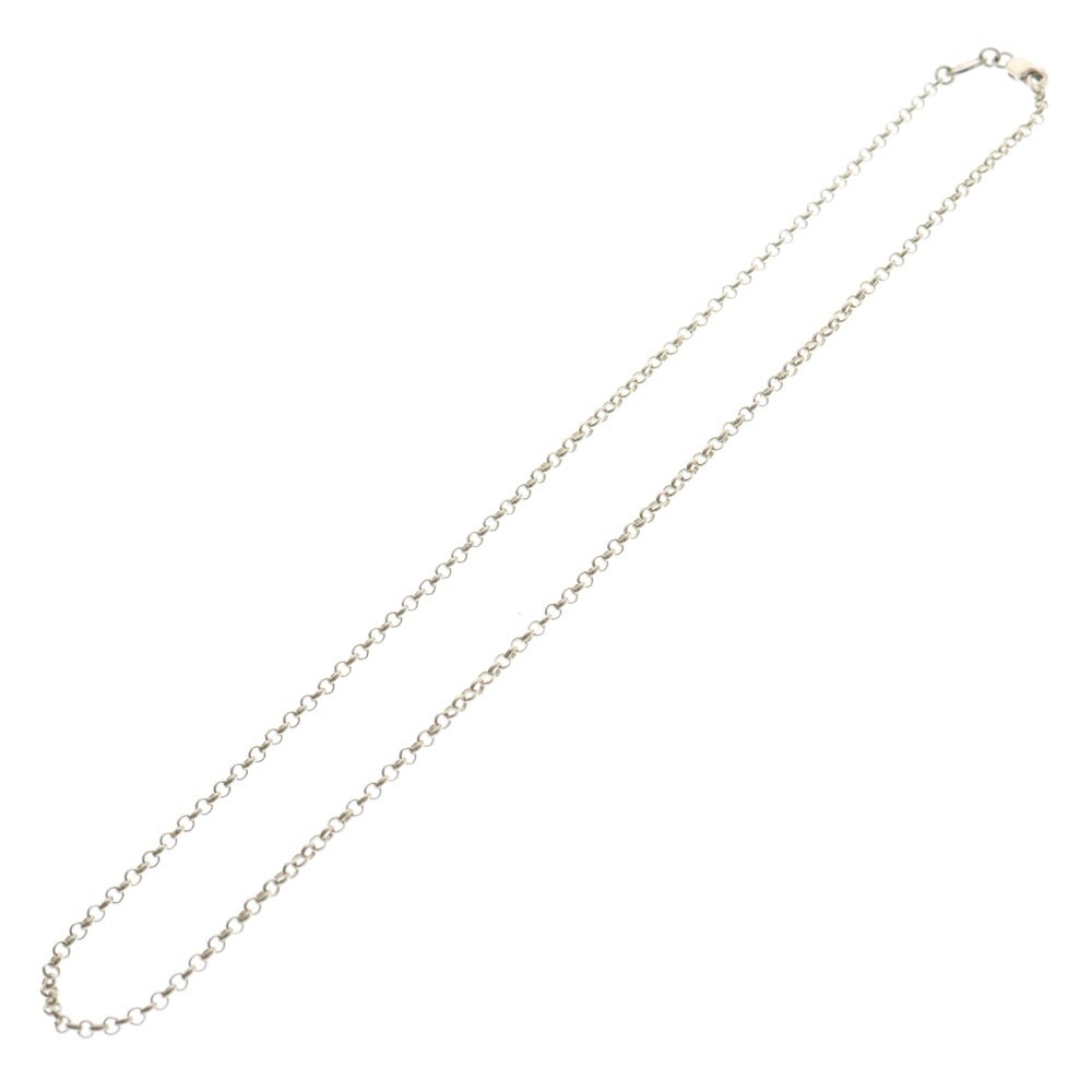 CHROME HEARTS(クロムハーツ) NECKCHAIN R18 ロールチェーンネックレス 18inch シルバー BCA083
