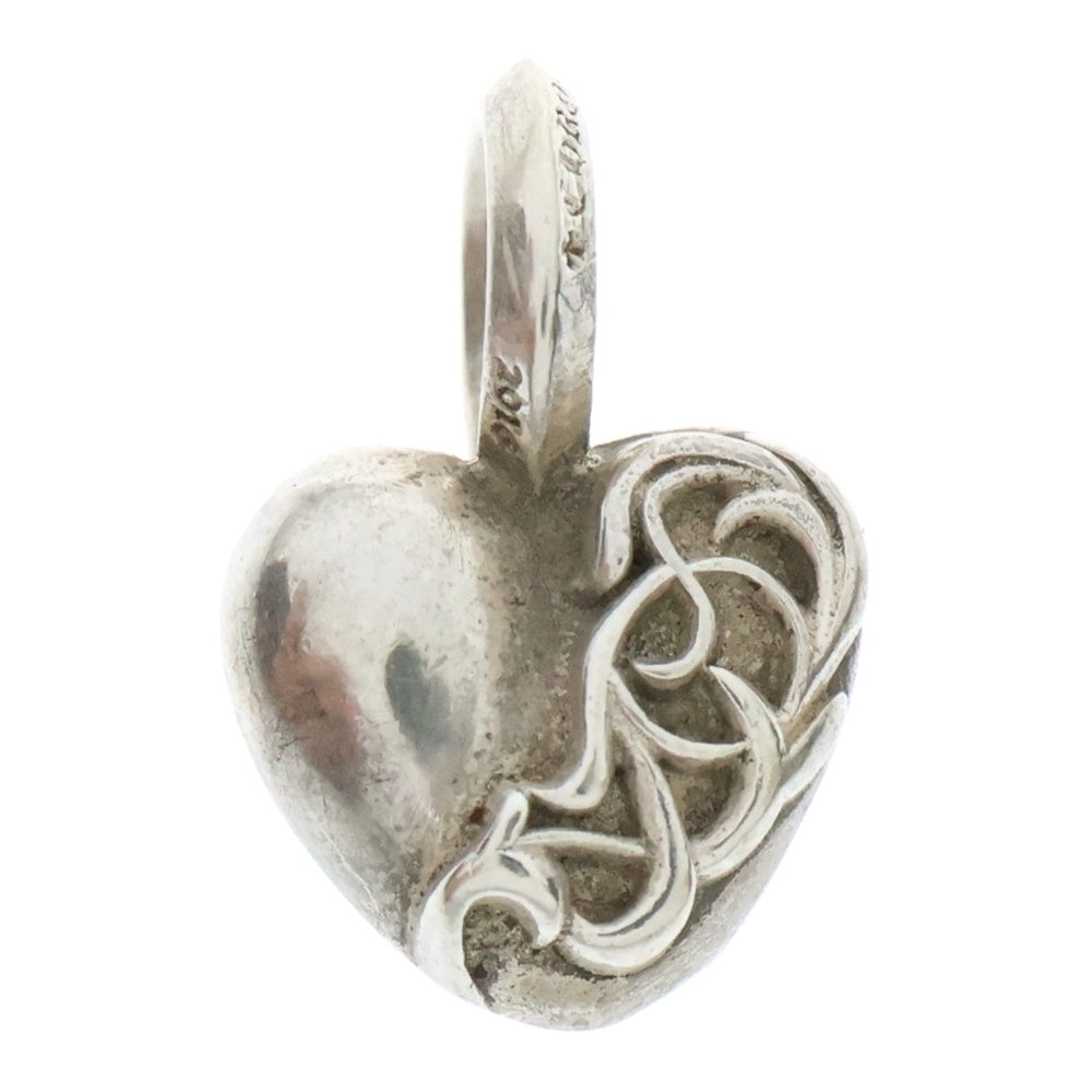 CHROME HEARTS(クロムハーツ) STACK HEART V2ハートスタックチャーム ペンダントトップ シルバー