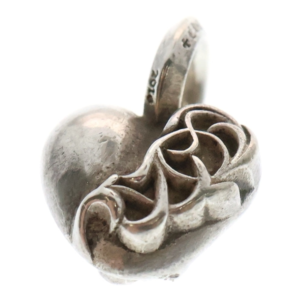 CHROME HEARTS(クロムハーツ) STACK HEART V2ハートスタックチャーム ペンダントトップ シルバー