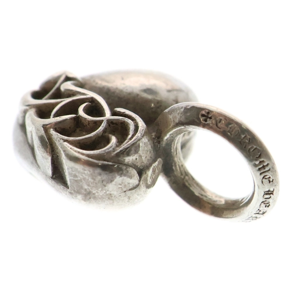 CHROME HEARTS(クロムハーツ) STACK HEART V2ハートスタックチャーム ペンダントトップ シルバー
