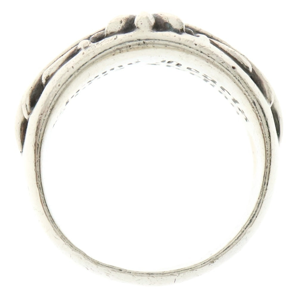 CHROME HEARTS(クロムハーツ) FLRL CRS P DMND フローラルクロス PAVEダイヤ シルバーリング