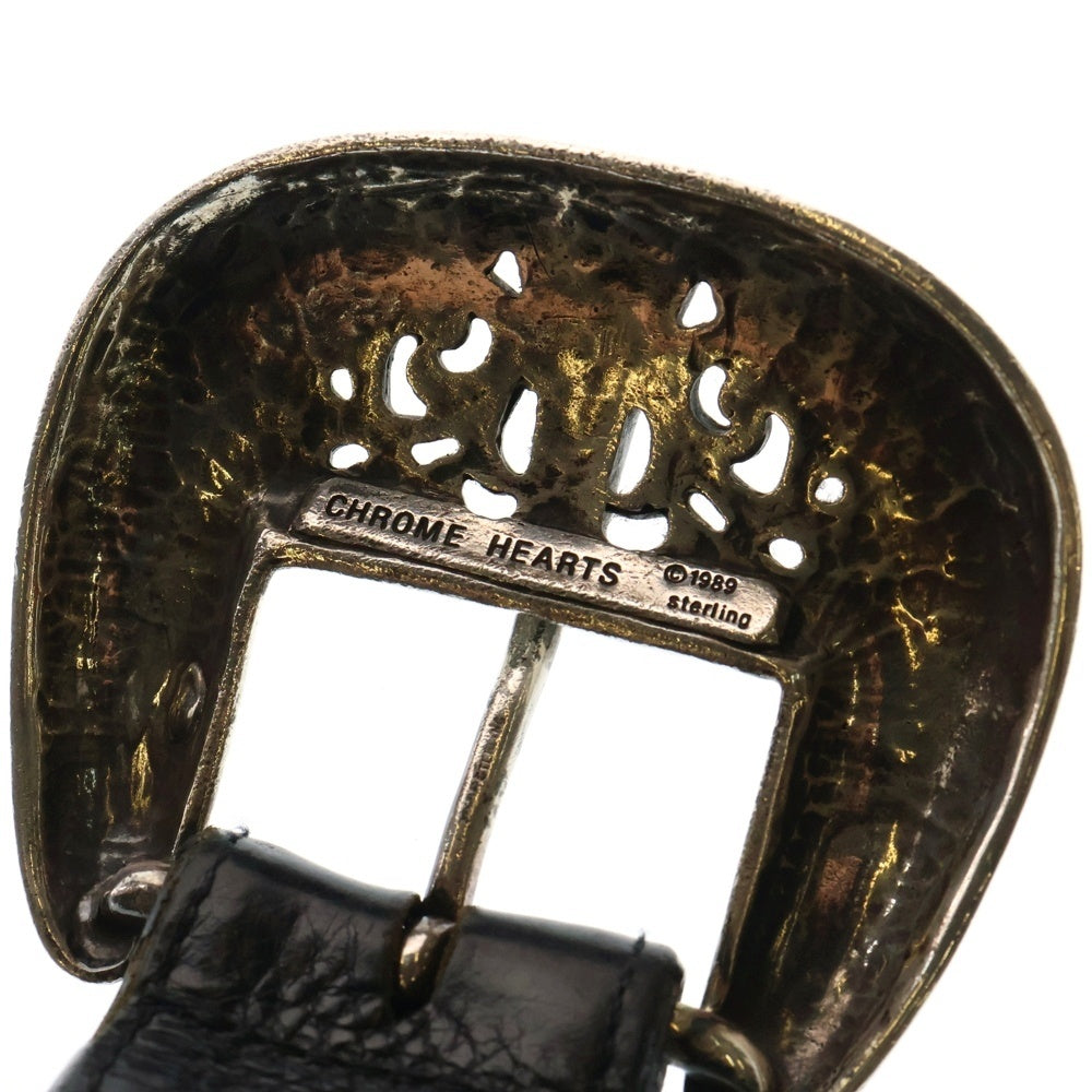CHROME HEARTS(クロムハーツ) BLT CLASSIC 3PC1.5inch クラシック 3PC レザーベルト シルバー
